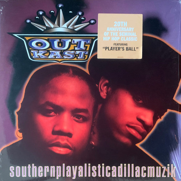 Buy OutKast : Southernplayalisticadillacmuzik (LP, Album, RE