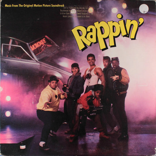Various : Rappin' (Music From The Original Motion Picture Soundtrack) (LP, Comp)