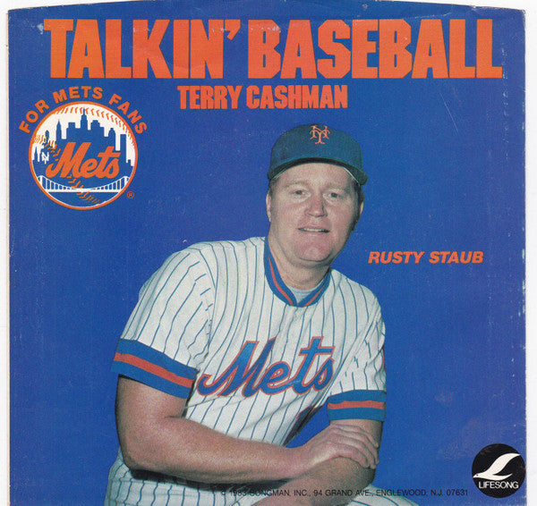 Terry Cashman : Talkin' Baseball (Baseball And The Mets) (7", Single)