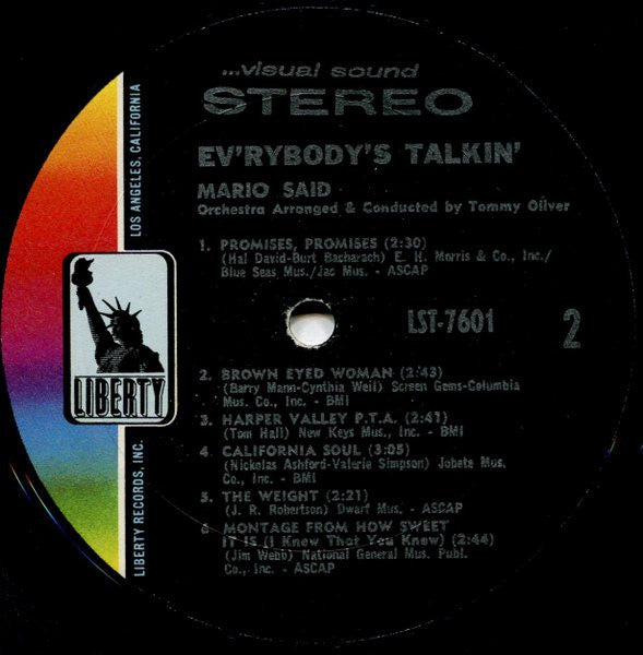 Mario Said : Ev'rybody's Talkin' (LP)