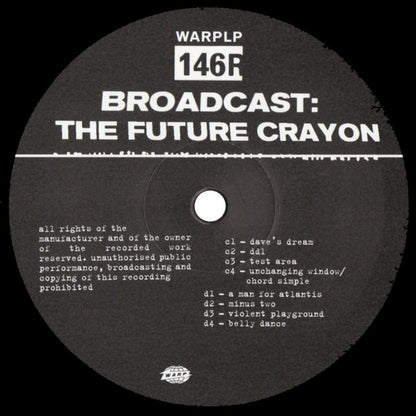 Broadcast : The Future Crayon (2xLP, Comp, RP)