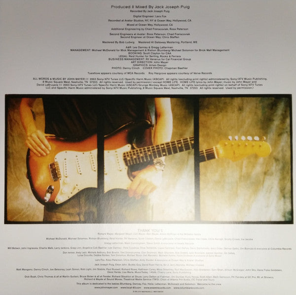 John Mayer : Heavier Things (LP, Album, RE, 180)