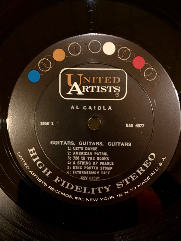 Al Caiola : Guitars, Guitars, Guitars (LP, Album)
