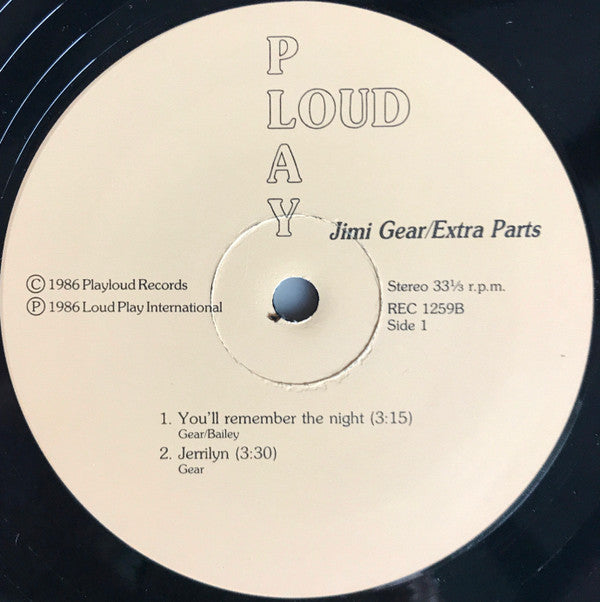 Jimi Gear : Extra Parts (12")