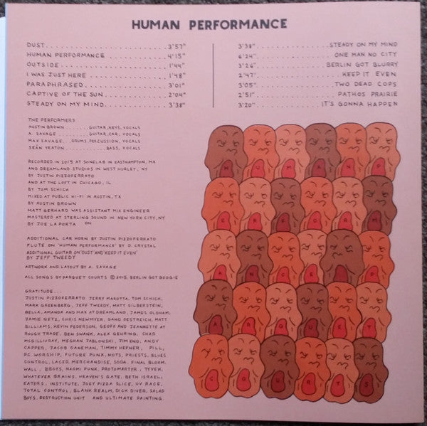 Parquet Courts : Human Performance (LP, Album)