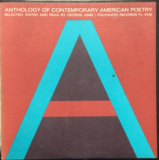 George Abbe : Anthology Of Contemporary American Poetry (LP)