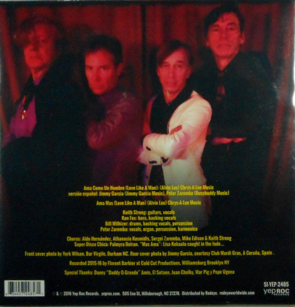 The Fleshtones : Ama Como Un Hombre B/W Ama Mas (7", Single, Ltd)