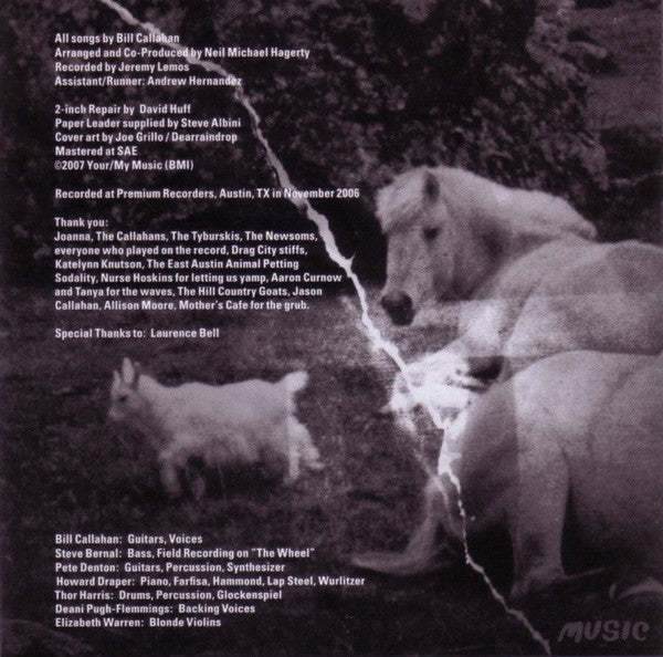 Bill Callahan : Woke On A Whaleheart (CD, Album)