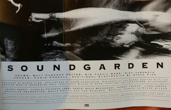 Soundgarden : Screaming Life / Fopp (Cass, Album, Comp, RE, Whi)