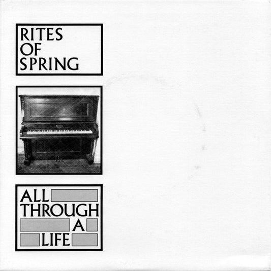 Rites Of Spring : All Through A Life (7", EP, RE)