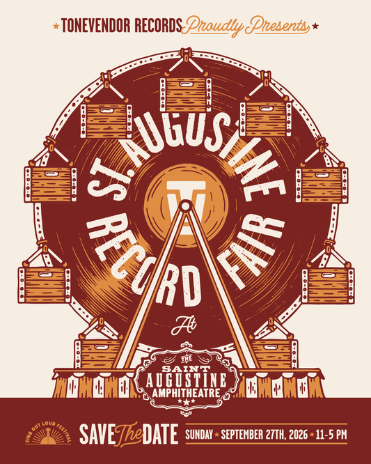 St. Augustine Record Fair @ The Amp - September 27th; 11 a.m.-5 p.m.