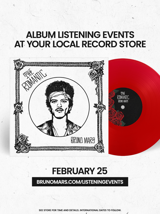 Bruno Mars "The Romantic" Early Listening Party - 2/25 @ 6 p.m.