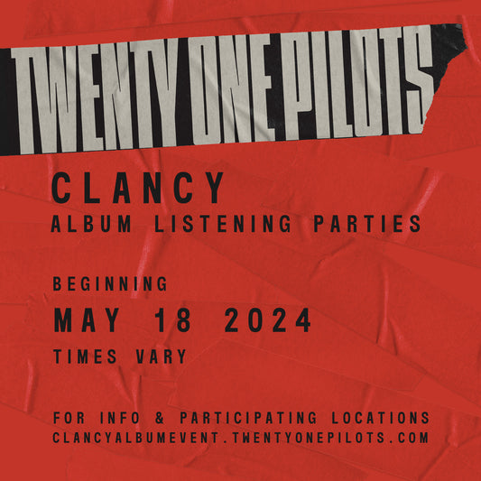 UPDATE! PLEASE READ! Twenty One Pilots Listening Parties Sat 5/18/24