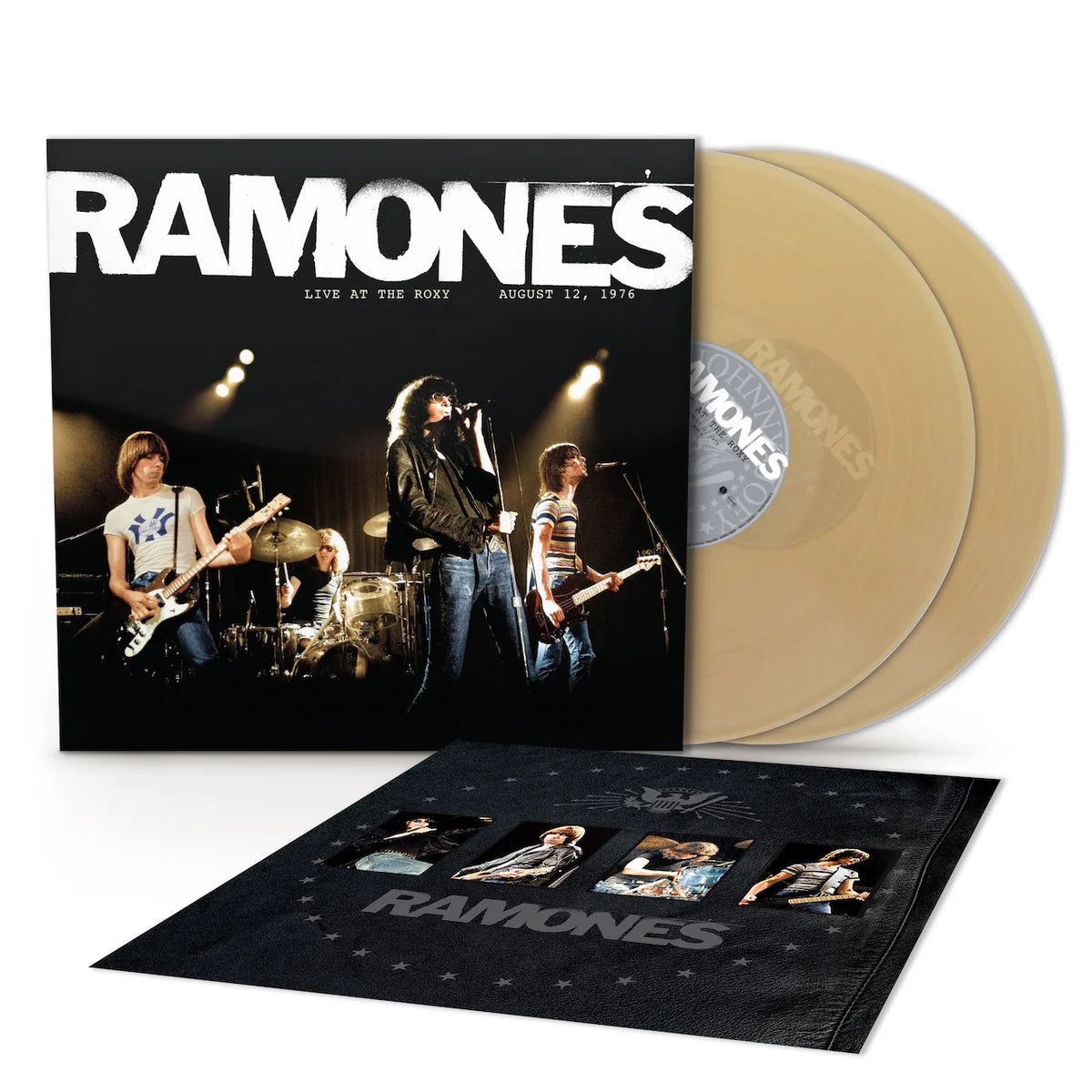 Ramones - Live at the Roxy Translucent Tan Vinyl 2xLP PREORDER