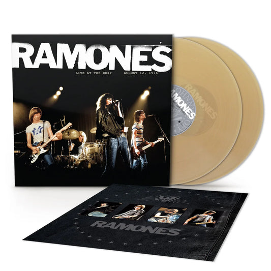 Ramones - Live at the Roxy Translucent Tan Vinyl 2xLP PREORDER