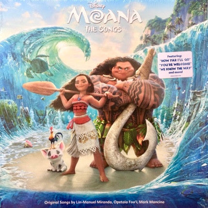 Lin-Manuel Miranda, Opetaia Foa'i And Mark Mancina : Moana The Songs (LP)