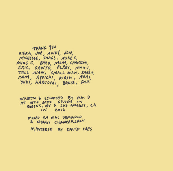 Mac Demarco : This Old Dog (Cass, Album, Whi)