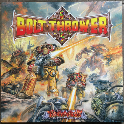 Bolt Thrower : Realm Of Chaos (LP, Album, RE, RM)