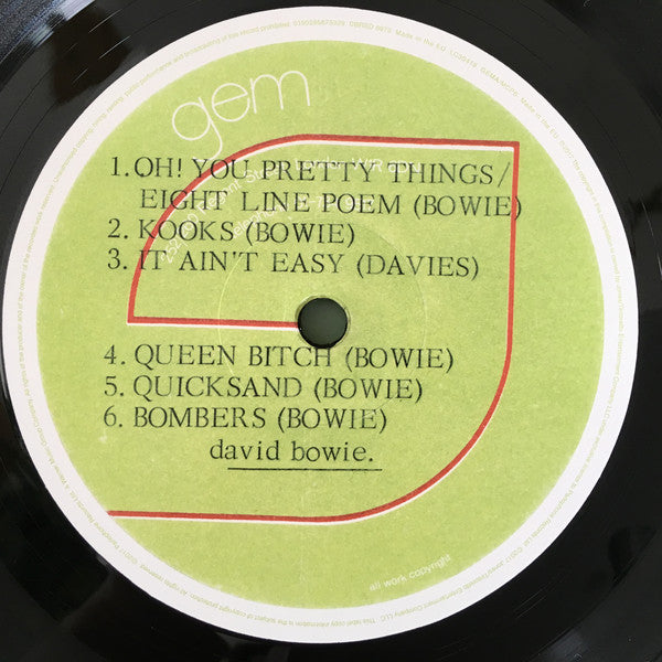 David Bowie : Bowpromo (LP, S/Sided, RM + Box, RSD, Ltd)