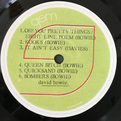 David Bowie : Bowpromo (LP, S/Sided, RM + Box, RSD, Ltd)