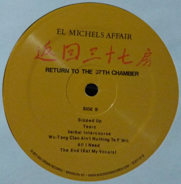 El Michels Affair : Return To The 37th Chamber (LP, Album)