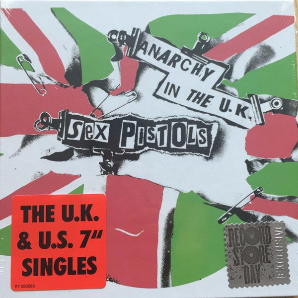 Sex Pistols : Anarchy In The U.K. - The U.K. & U.S. 7" Singles (5x7", RE + Box, RSD, Comp)