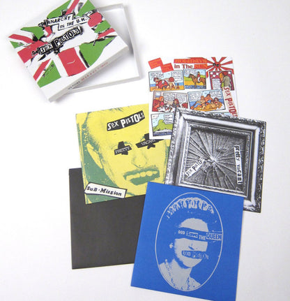Sex Pistols : Anarchy In The U.K. - The U.K. & U.S. 7" Singles (5x7", RE + Box, RSD, Comp)