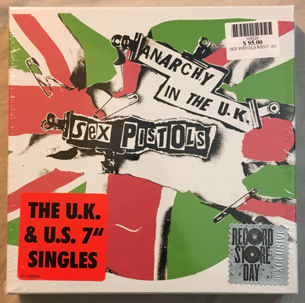 Sex Pistols : Anarchy In The U.K. - The U.K. & U.S. 7" Singles (5x7", RE + Box, RSD, Comp)