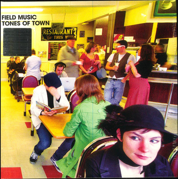 Field Music : Tones Of Town (LP, Album, Ltd, RE, Yel)