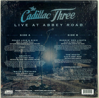 The Cadillac Three : Live At Abbey Road (10", EP, Ltd)