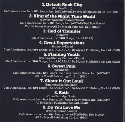 Kiss : Destroyer (CD, Album, RE)