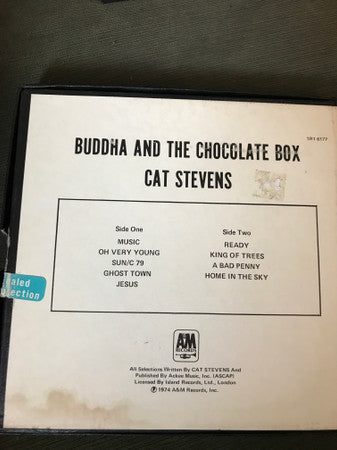 Cat Stevens : Buddha And The Chocolate Box (Reel, 4tr Stereo, 7" Reel, Album)