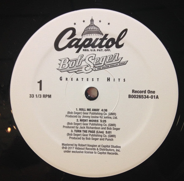 Bob Seger And The Silver Bullet Band : Greatest Hits (2xLP, Comp)