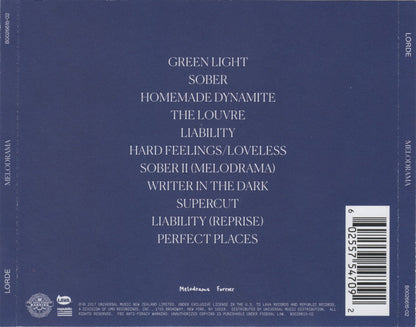 Lorde : Melodrama (CD, Album)