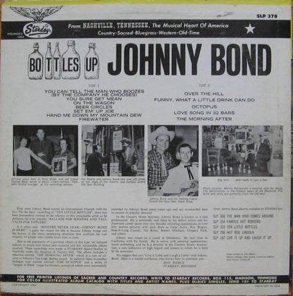 Johnny Bond : Bottles Up (LP, Album)