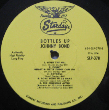 Johnny Bond : Bottles Up (LP, Album)