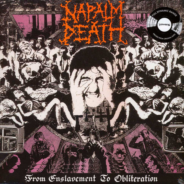 Napalm Death : From Enslavement To Obliteration (LP, Album, RE, RM)