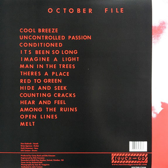 Die Kreuzen : October File (LP, Album, RE)