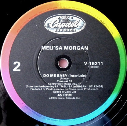 Meli'sa Morgan : Do Me Baby (12", Single)