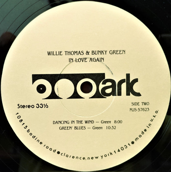 Willie Thomas / Bunky Green : In Love Again (LP)
