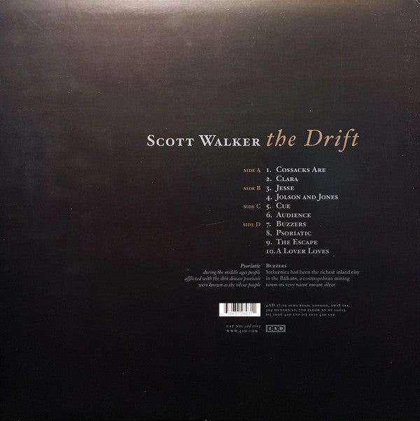Scott Walker : The Drift (2xLP, Album, RE)