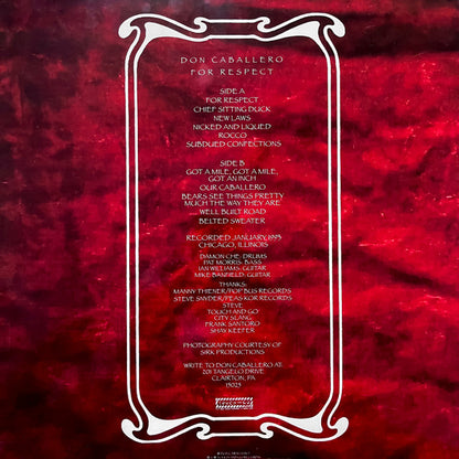 Don Caballero : For Respect (LP, Album, RE)