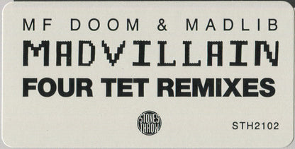 Madvillain : Four Tet Remixes (12", EP, RE)