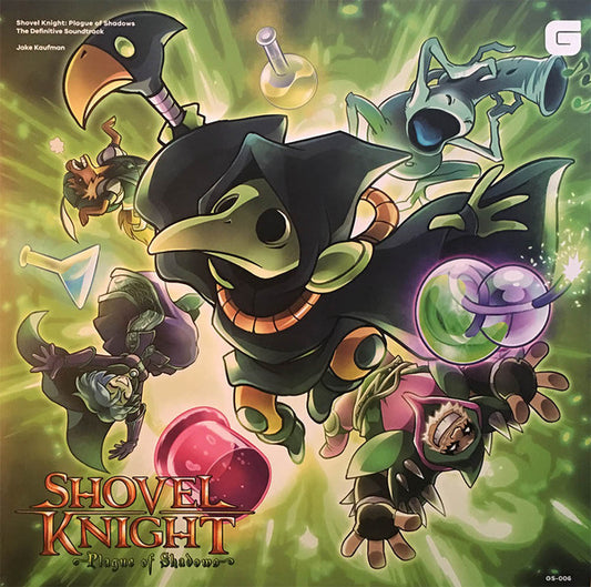 Jake Kaufman : Shovel Knight: Plague Of Shadows The Definitive Soundtrack (LP, Album, Gre)