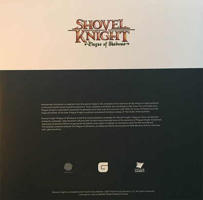 Jake Kaufman : Shovel Knight: Plague Of Shadows The Definitive Soundtrack (LP, Album, Gre)