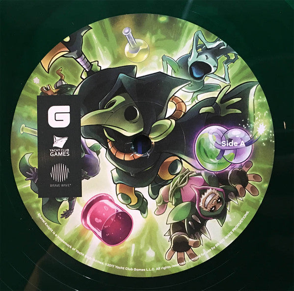 Jake Kaufman : Shovel Knight: Plague Of Shadows The Definitive Soundtrack (LP, Album, Gre)