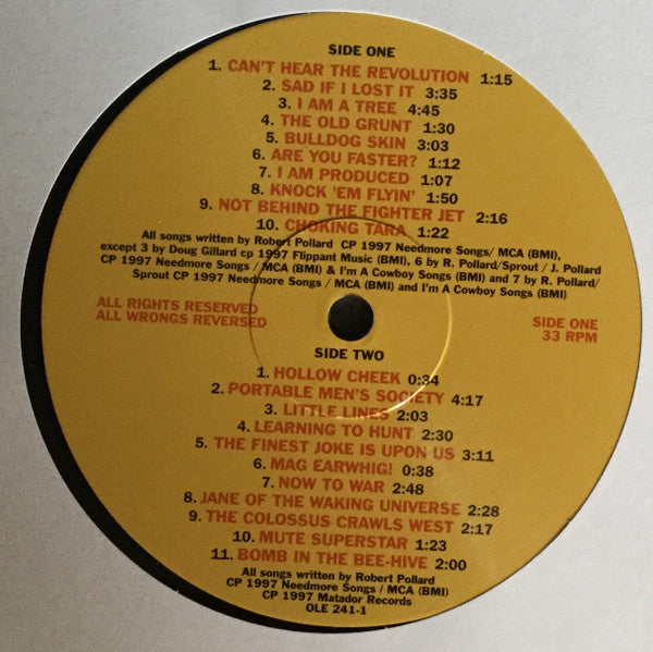 Guided By Voices : Mag Earwhig! (LP, Album, RE)