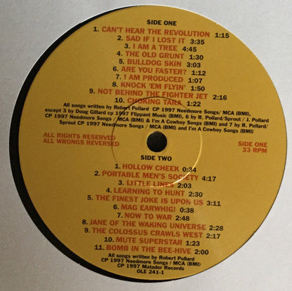 Guided By Voices : Mag Earwhig! (LP, Album, RE)