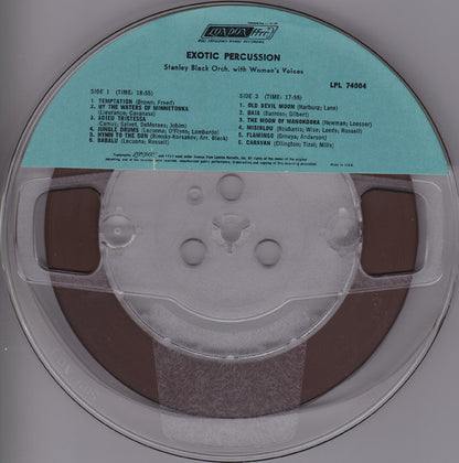 Stanley Black And His Orchestra And Chorus* : Exotic Percussion (Reel, 4tr Stereo)