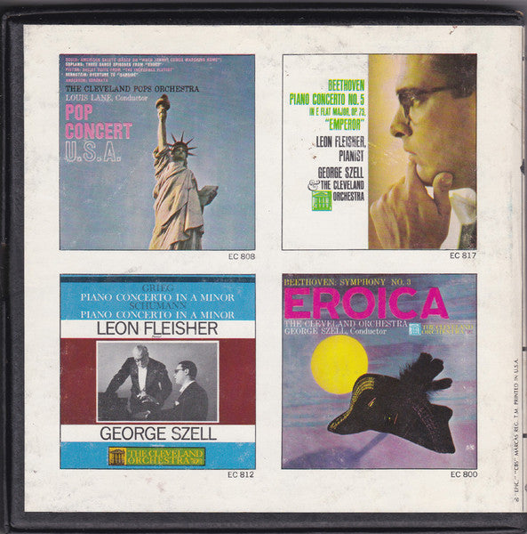 George Szell, The Cleveland Orchestra : Bohemian Carnival (Reel, 4tr Stereo, 7" Reel)